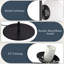 Bonns 150cm Black Tree Floor Lamp