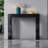 Simple and multi-functional acrylic console table-439150621