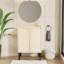 Base de meuble-lavabo de style Shaker de 24 po, 30 po et 36 po seulement, autoportante ou murale avec portes doubles et tablette réglable - Conception à fermeture en douceur et verticale (lavabo non inclus)-754736163-754736165