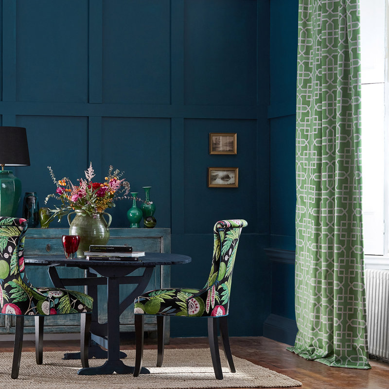 Hampton Weave Fabric, Botanical Green