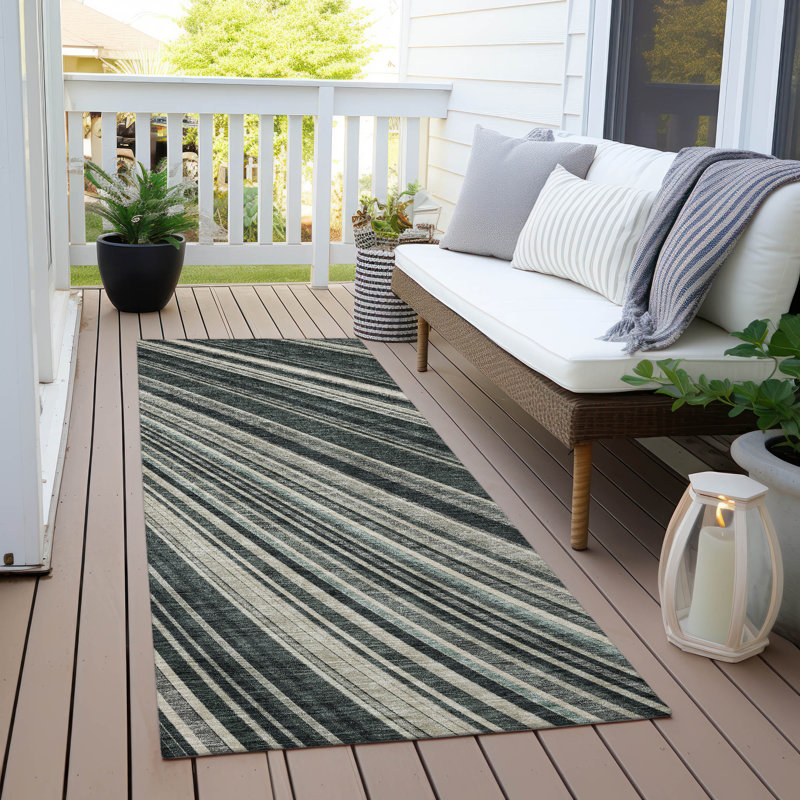Tapis Chayden avec envers antidérapant, Tapis de couloir 2 pi 3 po x 7 pi 6 po