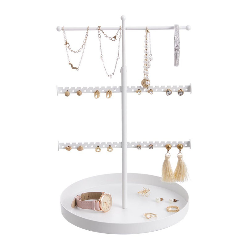 Metal Jewelry Organizer Tray + Portable