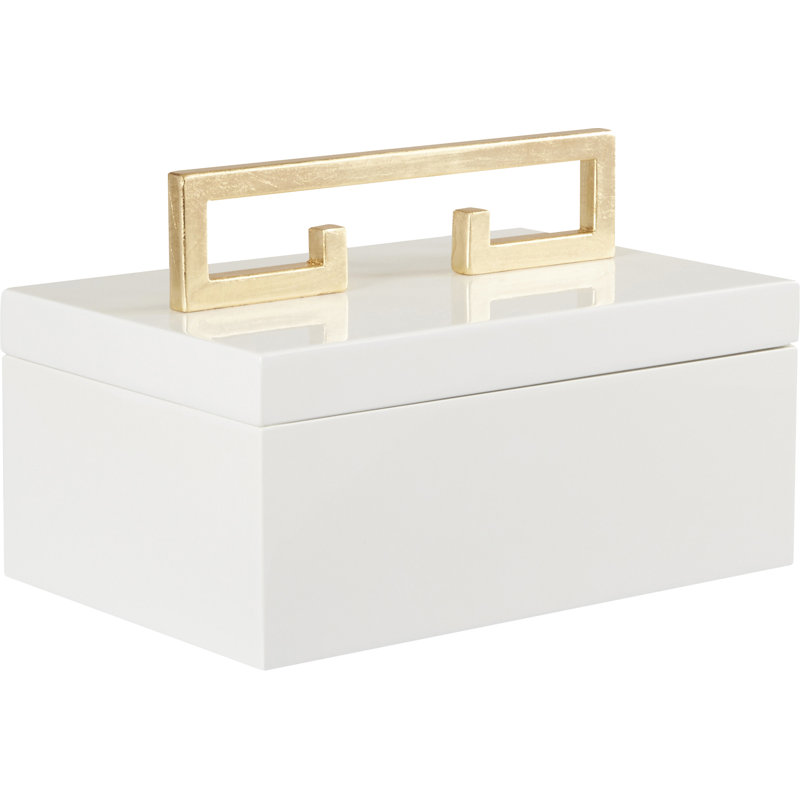 Memory Box, White/Silver