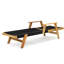 Maurice 200cm Long Reclining Acacia Single Chaise