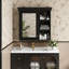 Armoire à pharmacie de salle de bain avec miroir, armoire à miroir murale avec rangement