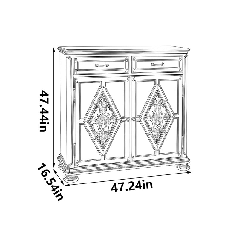 Home practical storage shoe cabinet