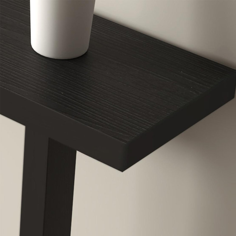 Console Modern Minimalist, H 29,53 po x l 62,99 po x P 11,81 po, Noir