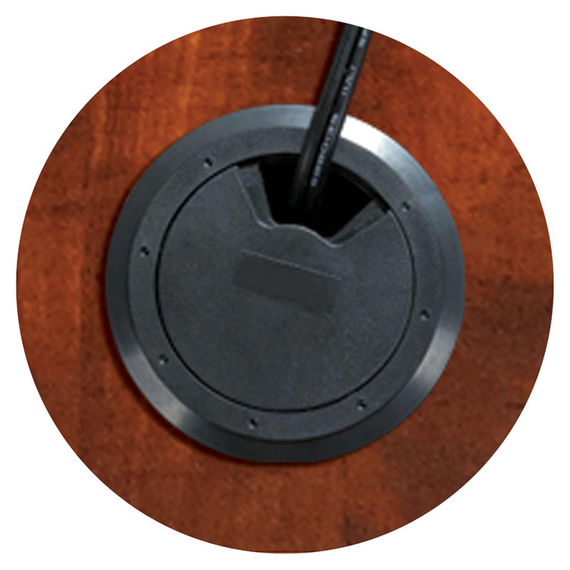 Bureau Essentials Series, H 29,5 po x l 66,1 po x P 23,6 po, Cerisier