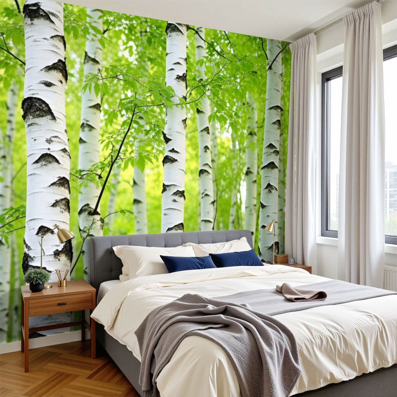 Papier peint adhésif auto-adhésif moderne l 144 po x H 100 po Pez and Stick pour chambre à coucher, 144" L x 100" W