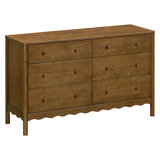 Swell 6-Drawer Assembled Dresser