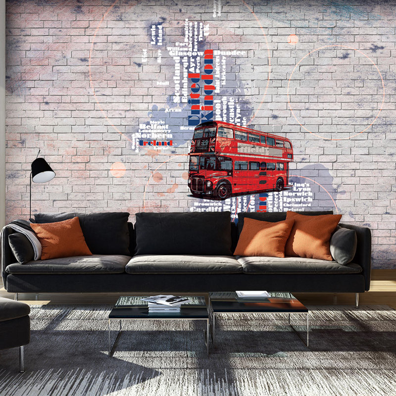 My London Wallpaper Mural, 250 cm x 193 cm