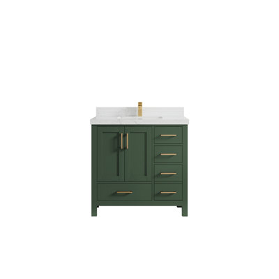 Ensemble de meuble-lavabo simple 36 po Malibu