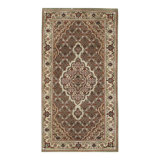 Lowney Cotton Oriental Area Rug in Brown