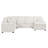 Cream Chenille Sofa