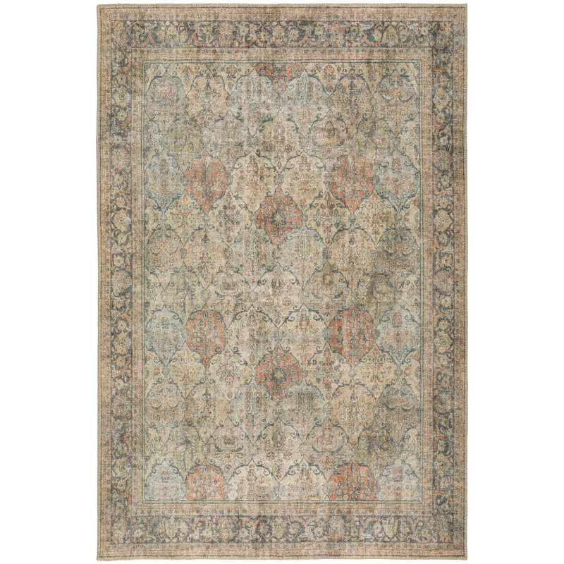 Velizar KA6 Putty Rug, Rectangle 3' x 5'