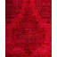 Overdyed One-of-a-Kind 4' 1" X 6' 3" Hand Knotted Area Rug