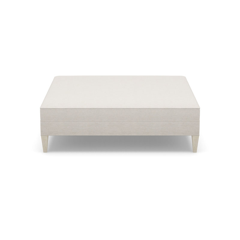 Square Ottoman, 8938-70, Sandstone