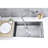 Folding Kitchen Pot Filler Faucet, Wall Mount With Arm, Double Handles For Accurate Water Management, Corrosion Finish, Brass Tap, Arm Simple And Practical Filling, To Control Flow, Corrosion, Faucet