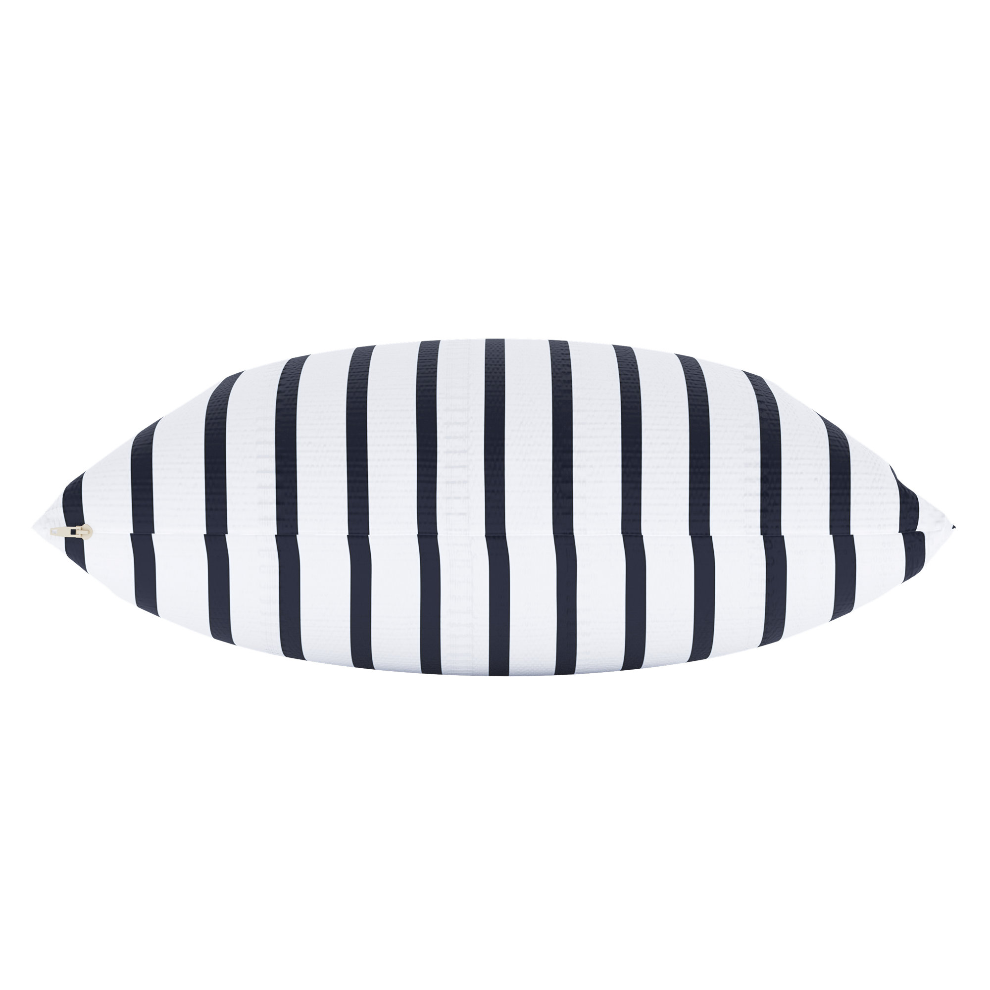 Amala Sunbrella® Indoor/Outdoor Kidney Pillow, Sunbrella Lido Stripe