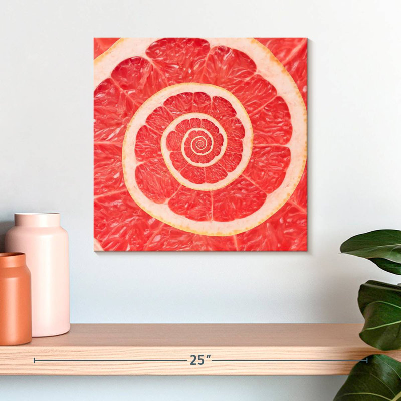 Spirale de pamplemousse fraîche Yarlin, H 16 po x l 16 po