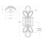 kate spade new york Lloyd Large Jeweled Sconce-25237684-116191969-25237685