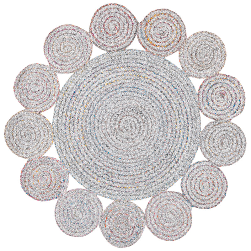 Duckworth Hand Woven Performance Rug, Round 4'