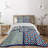 Traditional Polyester Starburst Coverlet