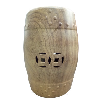 Ceramic Garden Stool by Bungalow Rose