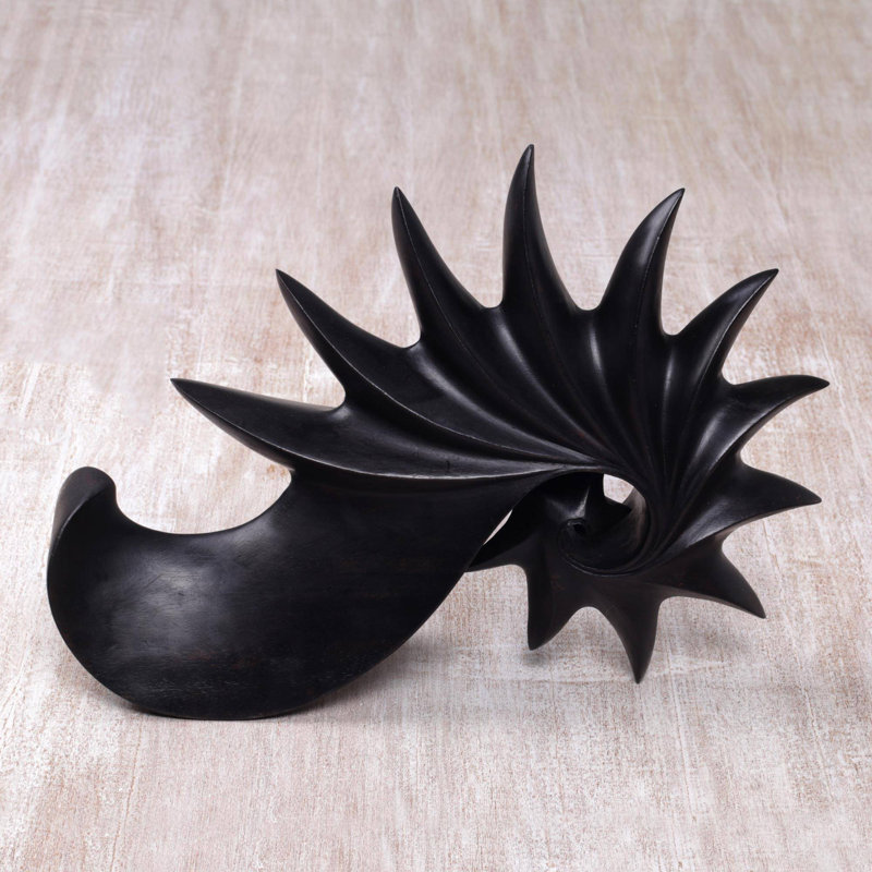 Sculpture en bois Sentire Spider Conch