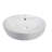 EAGO 18.5'' White Ceramic Circular Bathroom Sink with Overflow