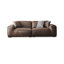 Causeuse modulaire en cuir véritable Coffee Coffee-1112065581