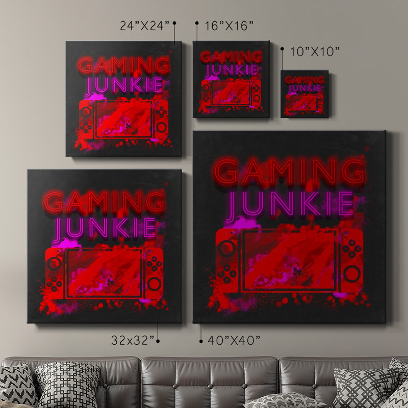 Control Freak I-Premium Gallery Wrapped Canvas - Ready to Hang