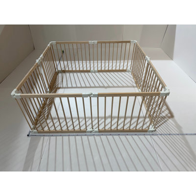 Parc pour bébé pliable en bois de pin