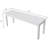47.2“ Solid Rubber Wood Dining Bench Entryway Bench Rustic Table Seating-1385691828
