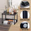 Support de rangement pour micro-ondes, tablette de comptoir de cuisine, noir-294494700