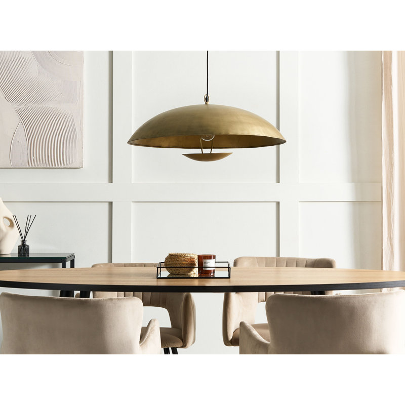 Wolken 1 - Light Brass Dome Pendant