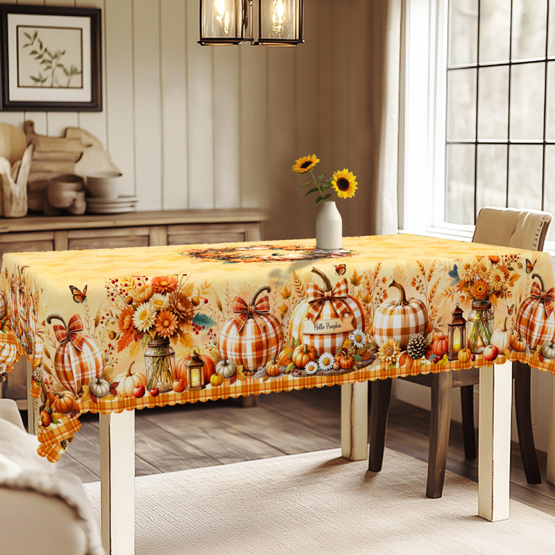 Nappe automne-hiver rectangulaire 140 x 180 cm, L 70,87 po x l 55,12 po