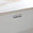 43 Inch Marble Vanity Top, Bathroom Vanity Top with Undermount Rectangular Middle Sink and 4" Height Backsplash