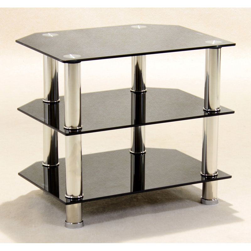 Delane Glass Top End Table