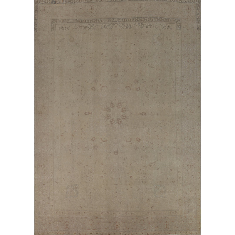 Tapis traditionnel en laine vieillie 10 x 13
