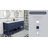 72" Double Bathroom Vanity Set