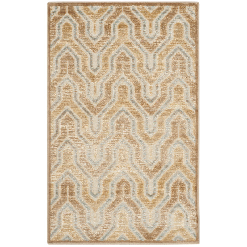 Pittenger Performance Geometric Rug, Rectangle 2'7" x 4'