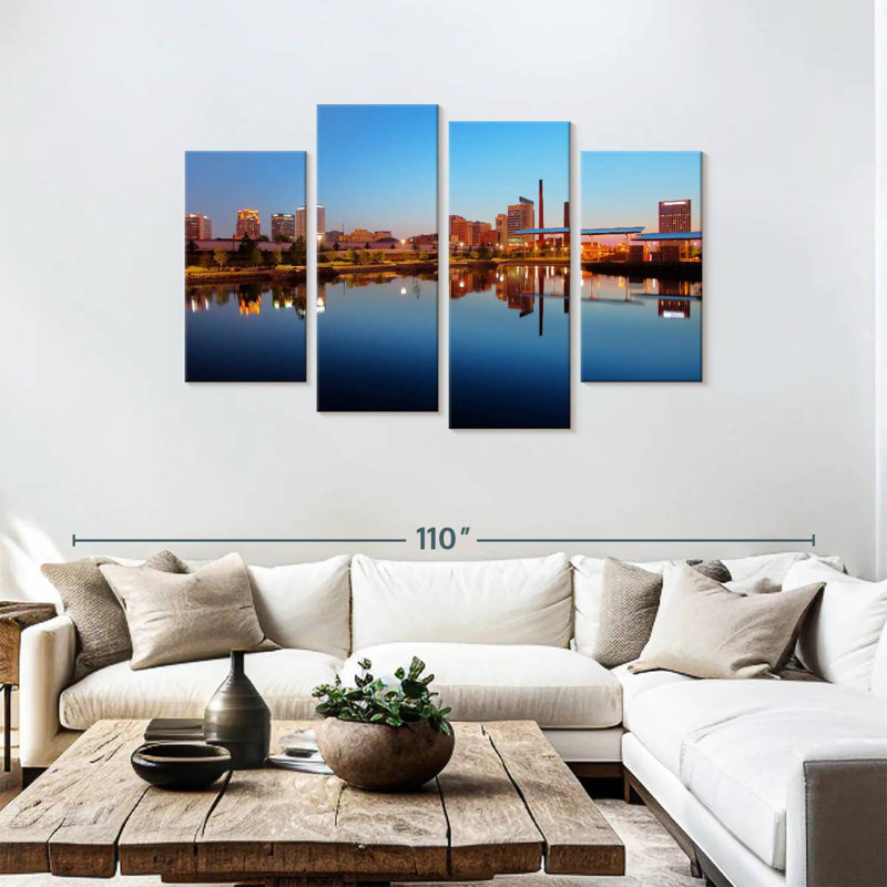Marchelle de Birmingham, horizon, H 48 po x l 75 po