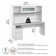Huckins 72'' Desk with Hutch