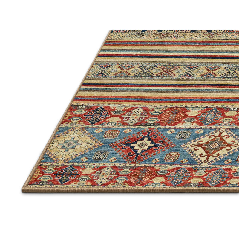 Abstract Indoor Rug, Rectangle 5' x 8'