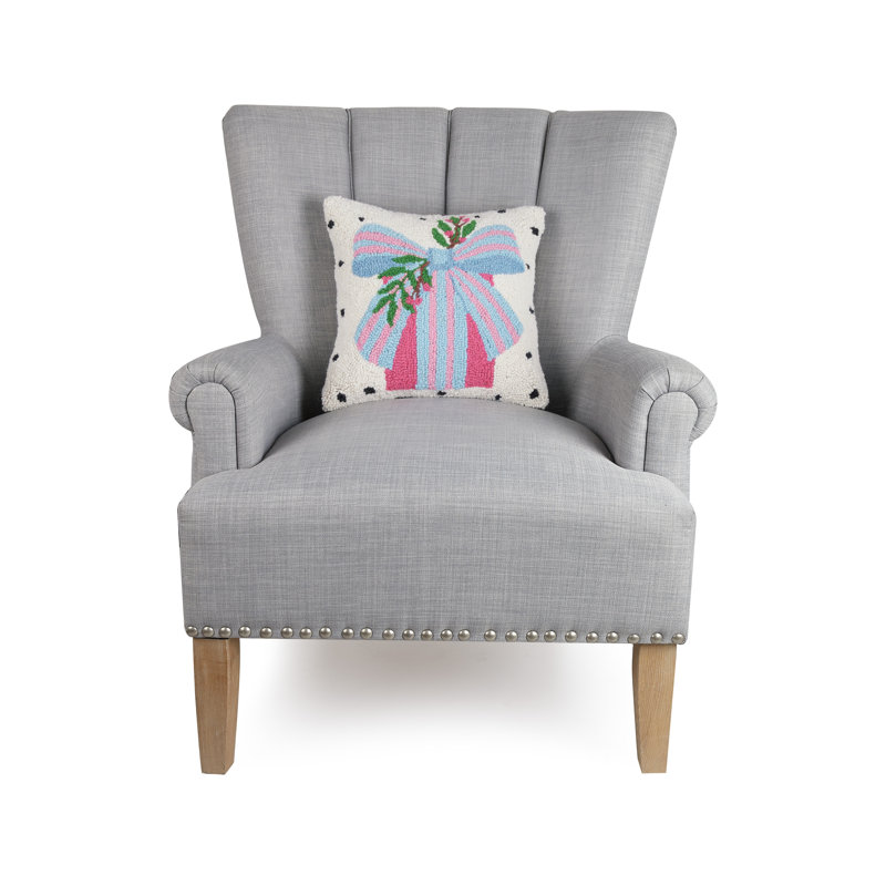 Spotted Holiday Present Hook Pillow