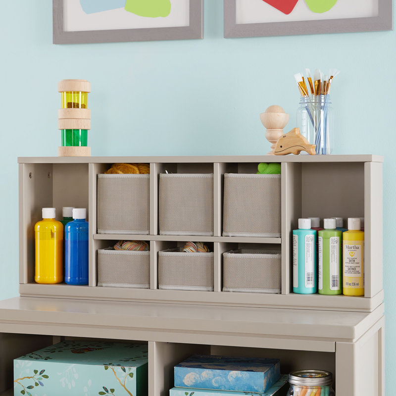 Organisateur de casiers Martha Stewart Crafting Kids, Gris