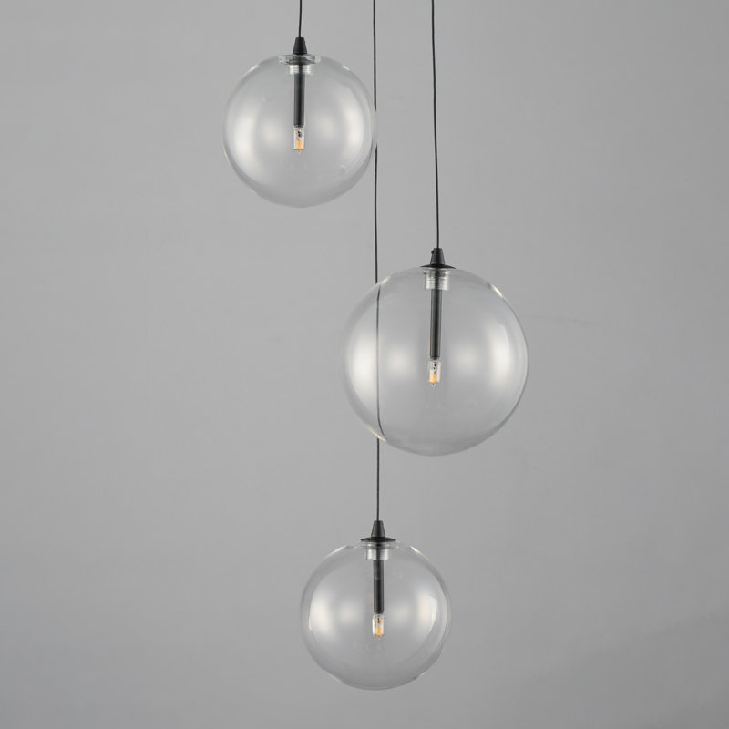 Global-Multi-Light Pendant, Black