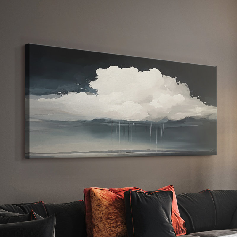 Série paysage - LX III - Toile tendue avec châssis - Prêt à accrocher, H 16 po x l 32 po
