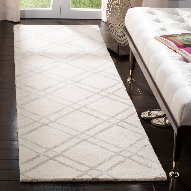 Milroy Hand Tufted Wool Geometric Rug